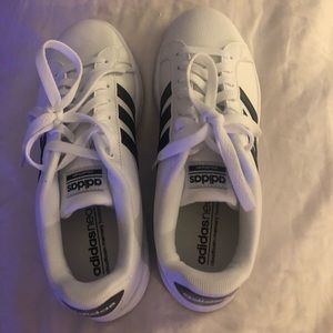 Adidas White sneakers size 8